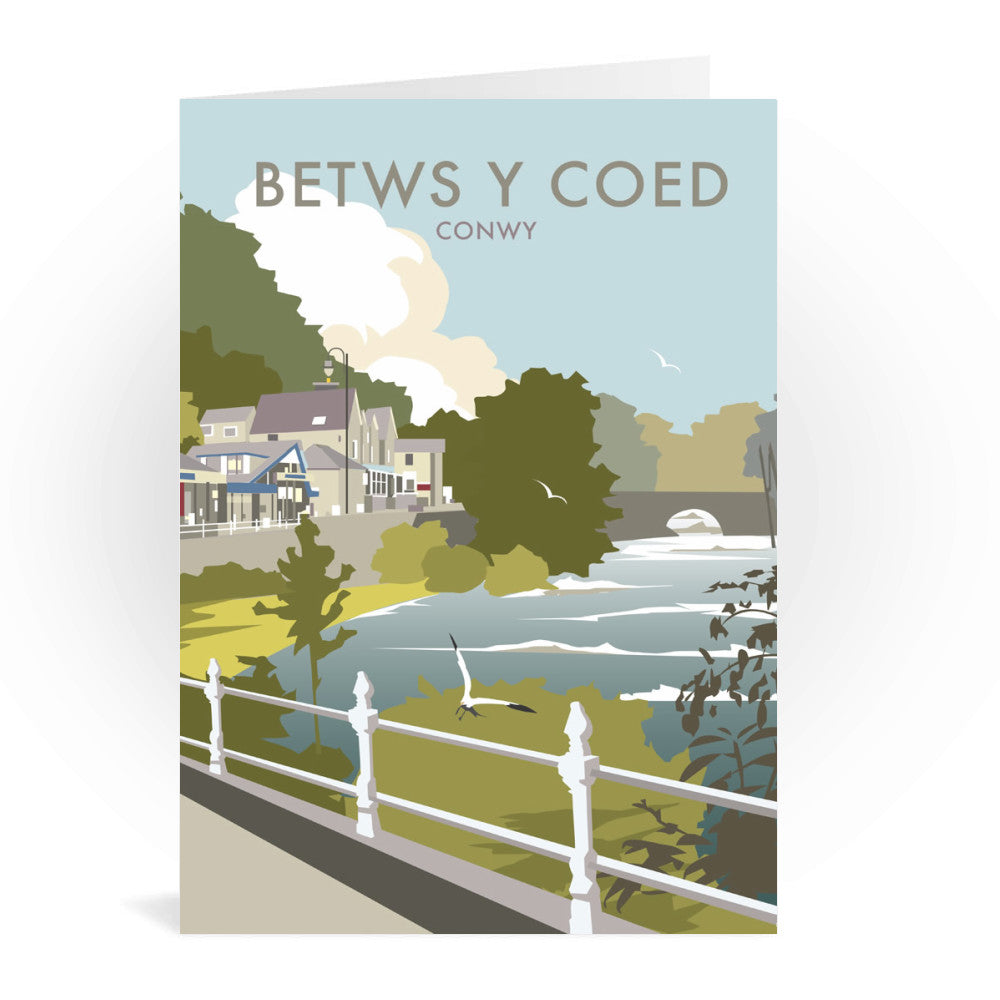 Betws Y Coed, North Wales Greeting Card