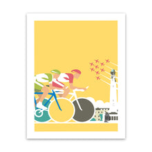 Load image into Gallery viewer, Cycling - Fine Art Print
