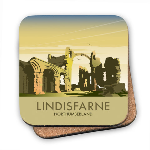 Lindisfarne, Northumberland - Cork Coaster
