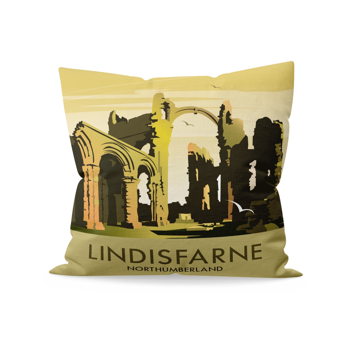 Lindisfarne, Northumberland Cushion