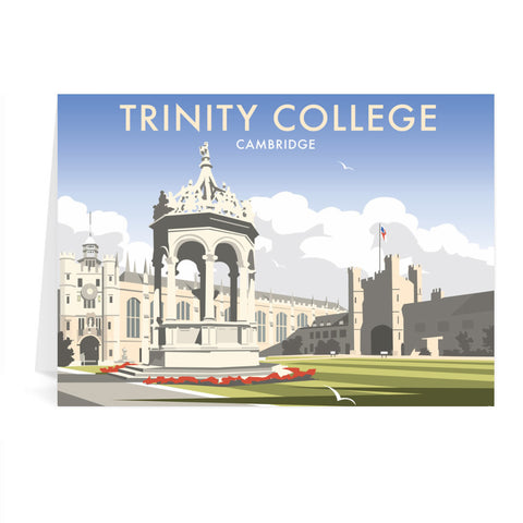 Trinity College, Cambridgeshire Greeting Card