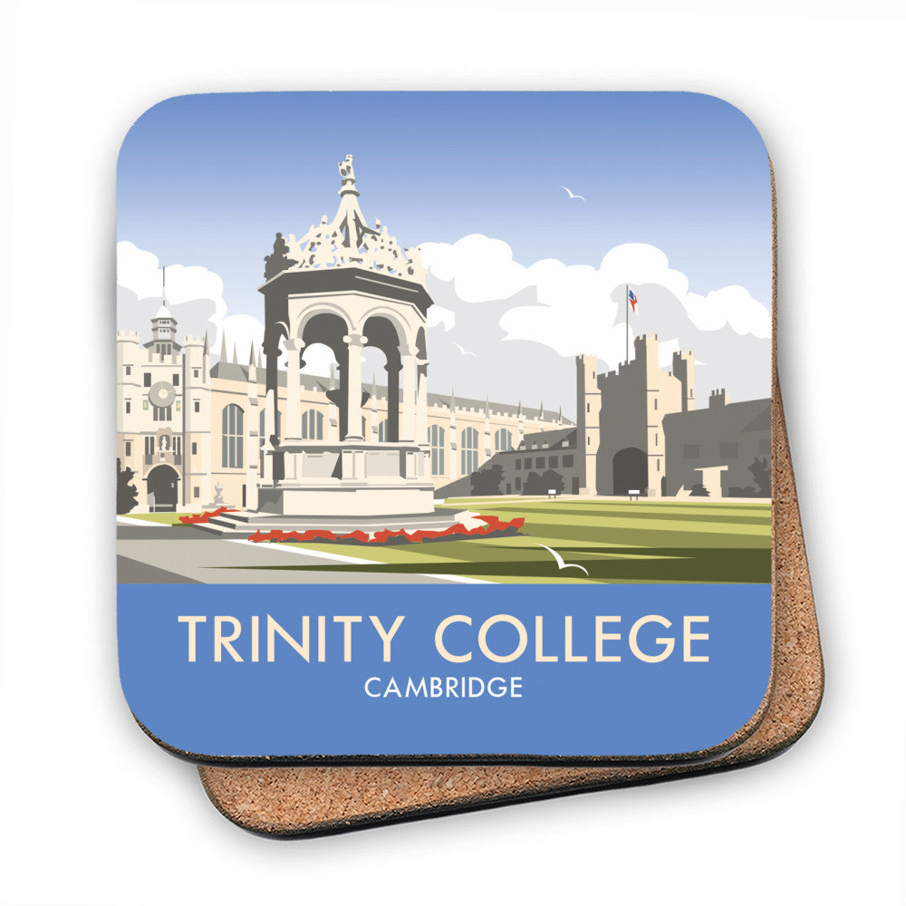 Trinity College, Cambridgeshire - Cork Coaster