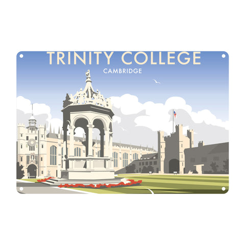 Trinity College, Cambridgeshire Metal Sign