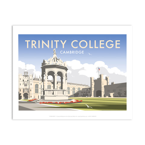 Trinity College, Cambridgeshire - Fine Art Print