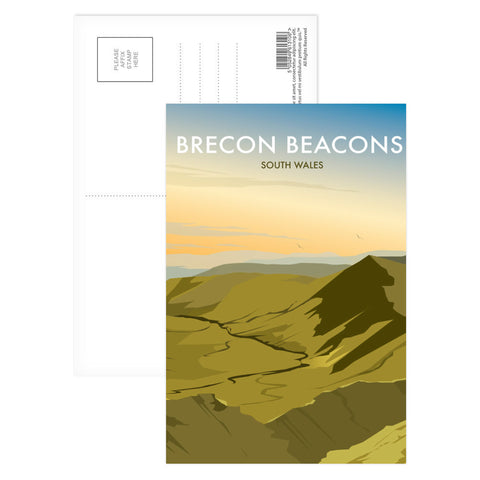 Brecon Beacons, Wales Postcard Pack of 8