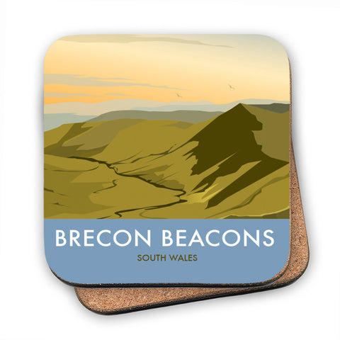 Brecon Beacons, Wales - Cork Coaster