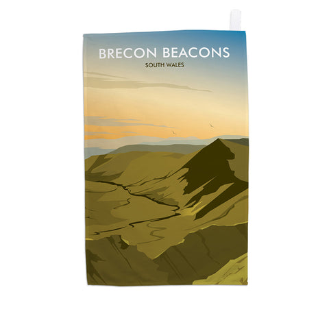 Brecon Beacons, Wales Tea Towel