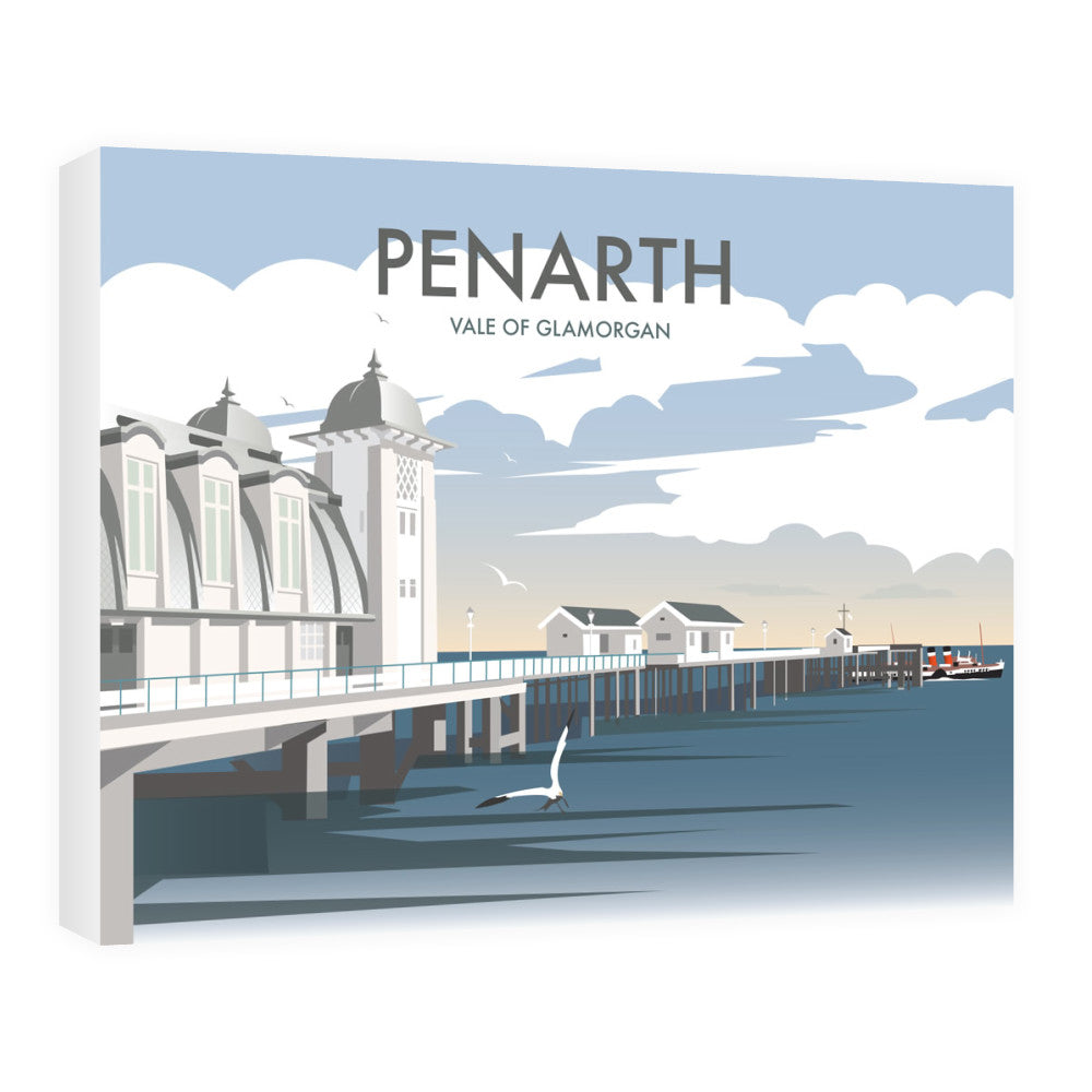 Penarth, South Wales - Canvas