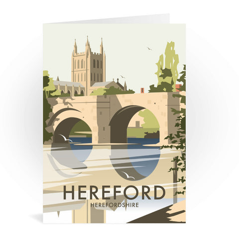 Hereford, Herefordshire Greeting Card