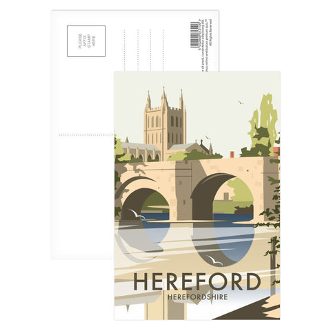 Hereford, Herefordshire Postcard Pack of 8