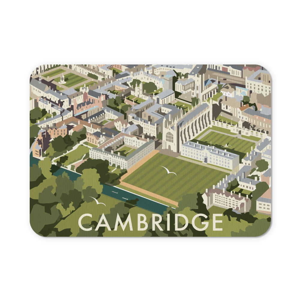 Aerial View of Cambridge, Cambridgeshire Mouse Mat