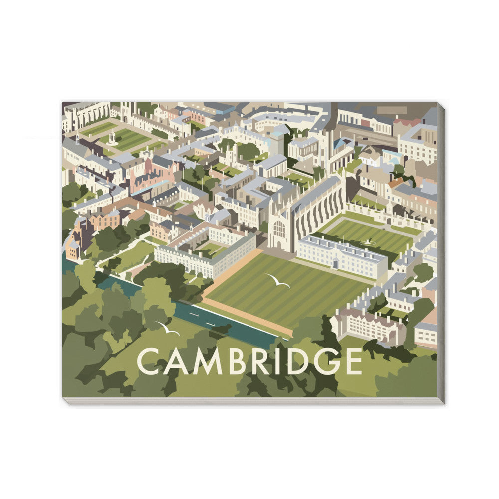 Aerial View of Cambridge, Cambridgeshire Notepad