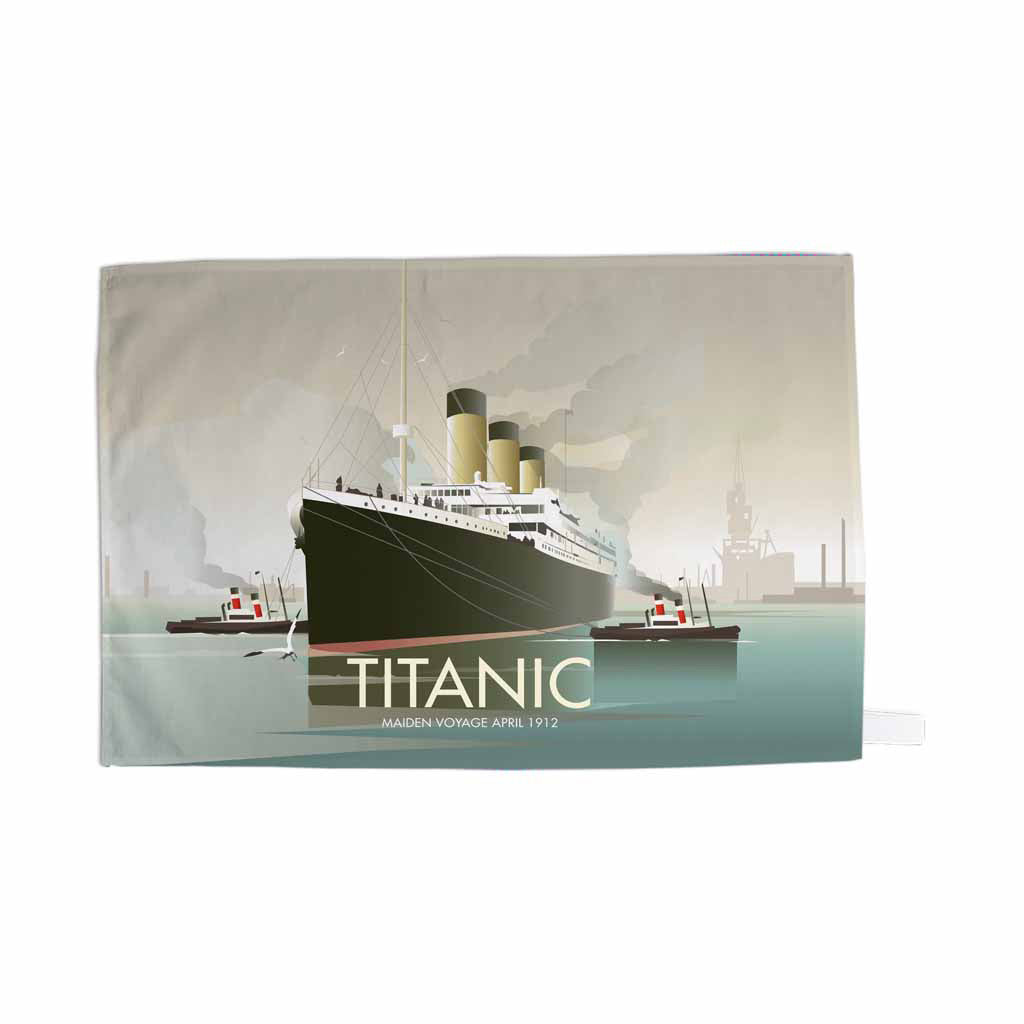The Titanic Tea Towel