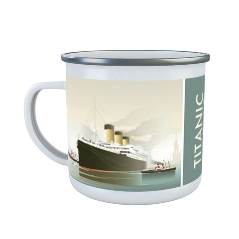The Titanic Enamel Mug