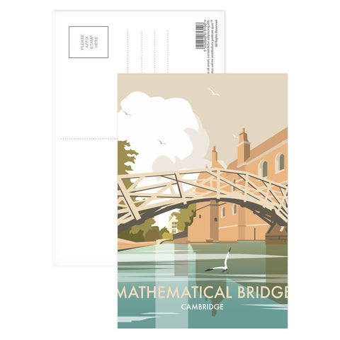 Mathematical Bridge, Cambridge Postcard Pack of 8