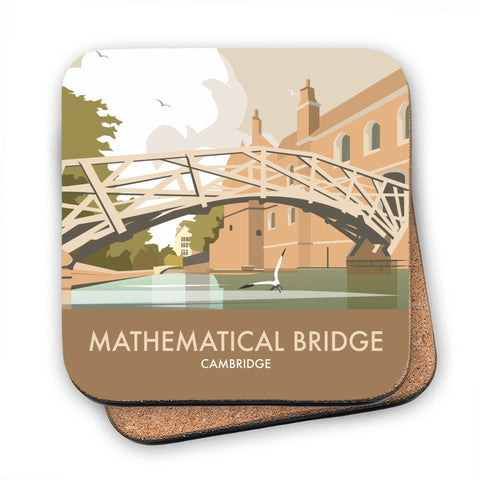 Mathematical Bridge, Cambridge - Cork Coaster