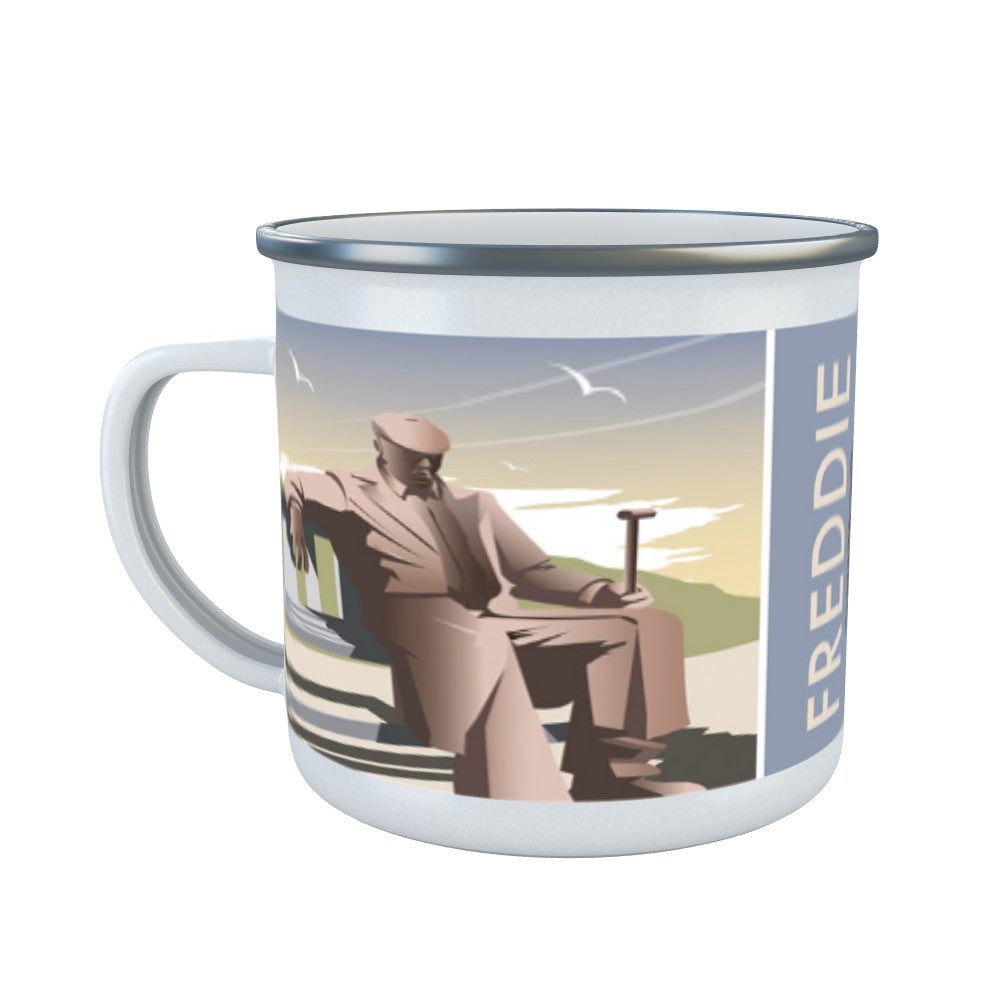 Freddie, Scarborough Enamel Mug