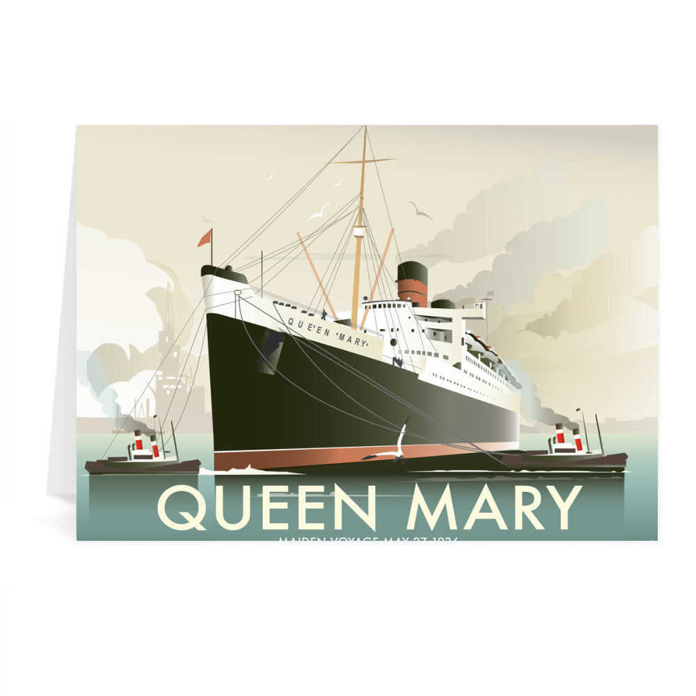 Queen Mary Greeting Card