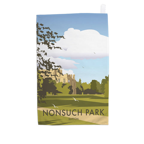 Nonsuch Park, Sutton Tea Towel