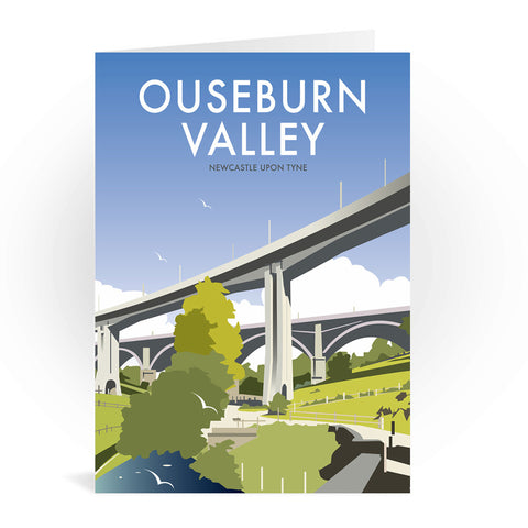 Ouseburn Valley, Newcastle Upon Tyne Greeting Card