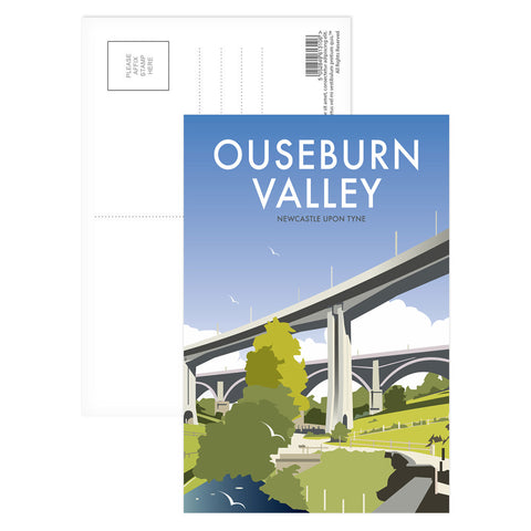 Ouseburn Valley, Newcastle Upon Tyne Postcard Pack of 8