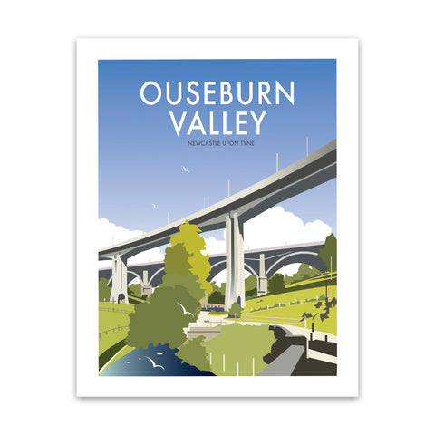 Ouseburn Valley, Newcastle Upon Tyne - Fine Art Print