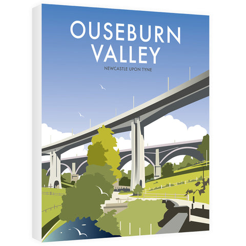 Ouseburn Valley, Newcastle Upon Tyne - Canvas