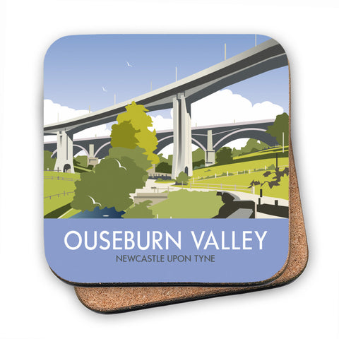 Ouseburn Valley, Newcastle Upon Tyne - Cork Coaster