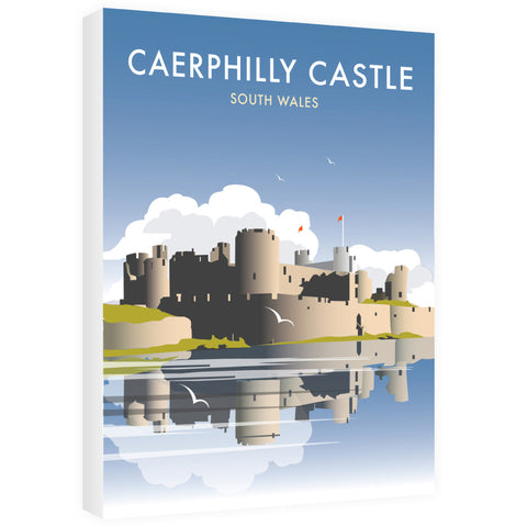 Caerphilly Castle, South Wales - Canvas