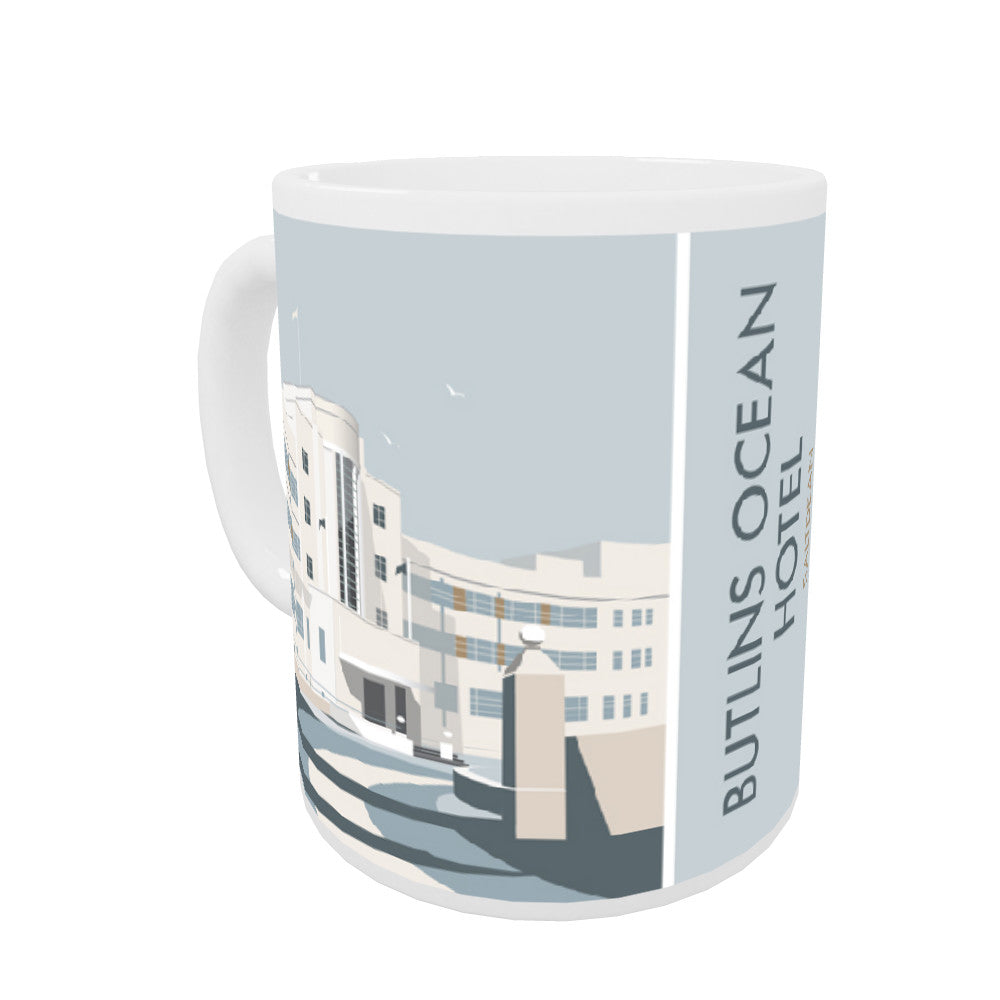 Butlins Ocean Hotel, Saltdean - Mug – Dave Thompson Art