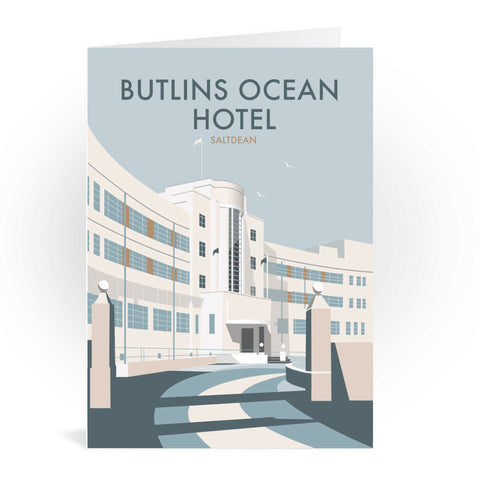 Butlins Ocean Hotel, Saltdean Greeting Card