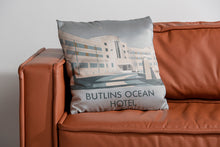 Load image into Gallery viewer, Butlins Ocean Hotel, Saltdean Cushion
