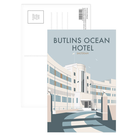 Butlins Ocean Hotel, Saltdean Postcard Pack of 8