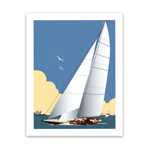 Sailing Boat Art Print