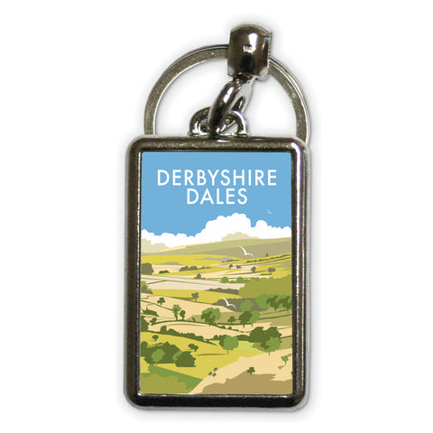 Derbyshire Dales Metal Keyring