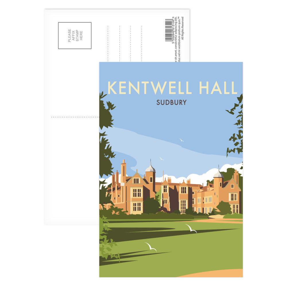 Kentwell Hall, Sudbury Postcard Pack of 8