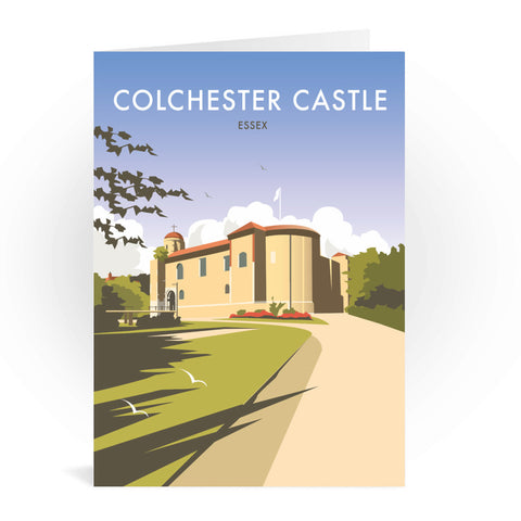 Colchester Castle Greeting Card