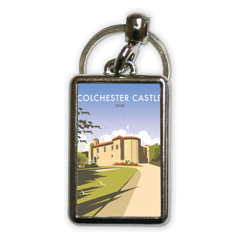 Colchester Castle Metal Keyring