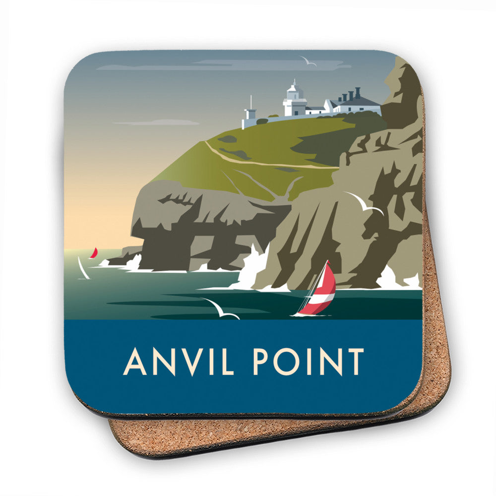 Anvil Point - Cork Coaster