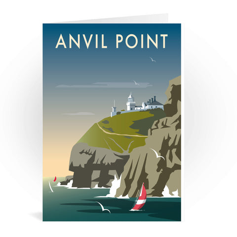 Anvil Point Greeting Card