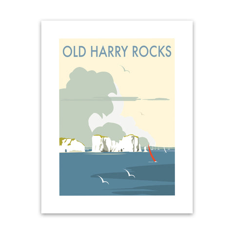Old Harry Rocks - Fine Art Print