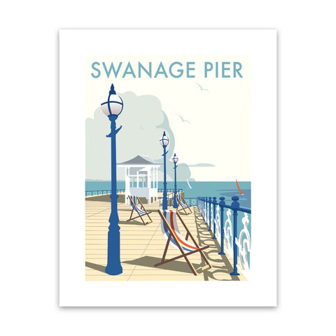 Swanage Pier - Fine Art Print