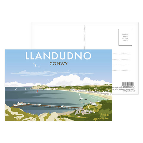 Llandudno Postcard Pack of 8