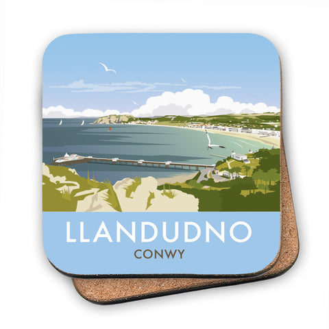 Llandudno, Wales - Cork Coaster