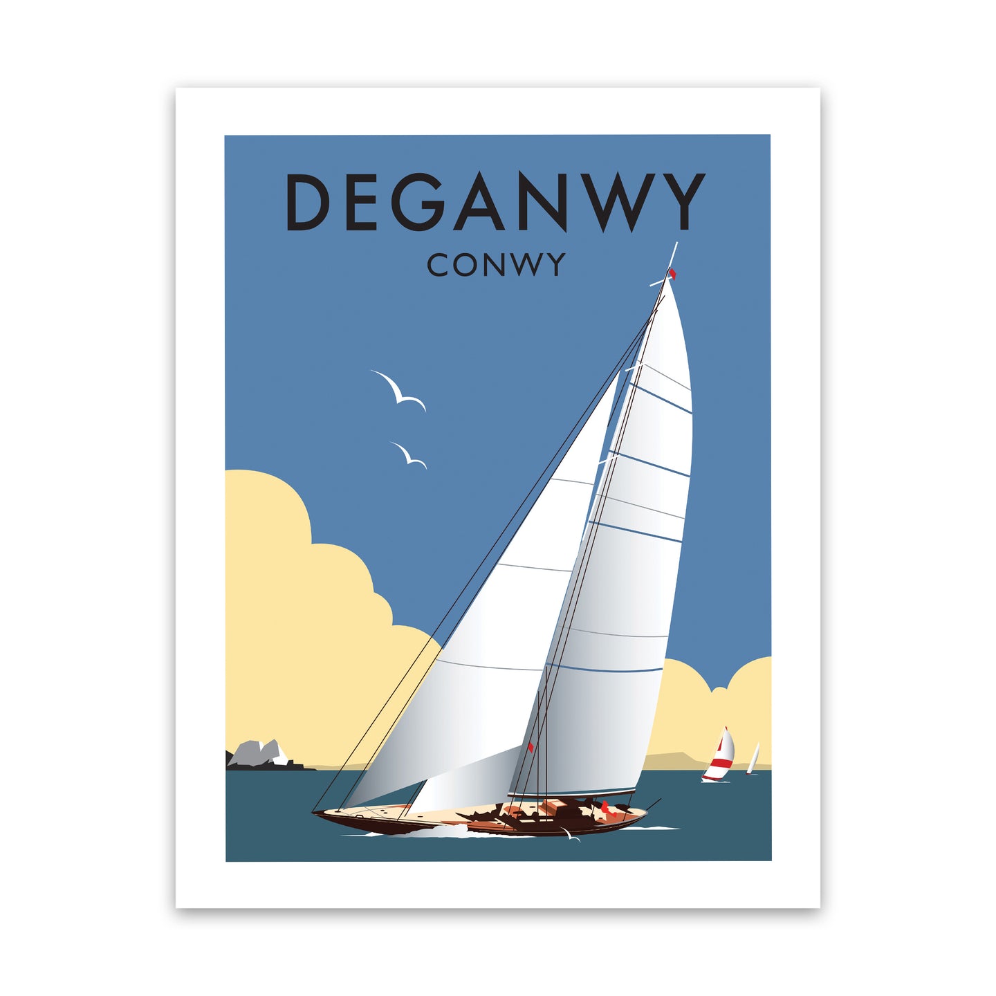 Deganwy Art Print