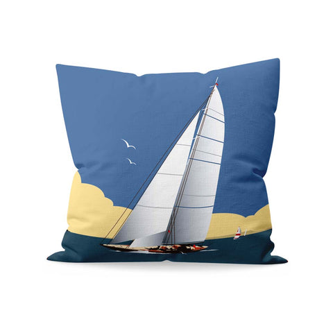 Sailing Boat Cushion