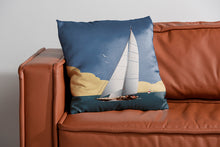 Load image into Gallery viewer, Sailing Boat Cushion

