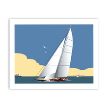 Load image into Gallery viewer, Sailing Boat Art Print
