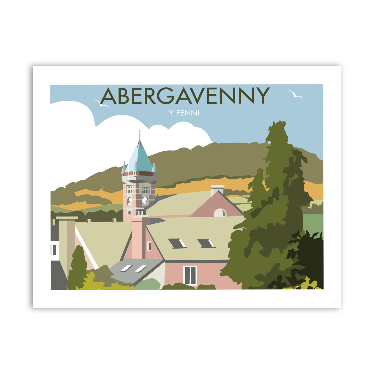 Abergavenny Art Print