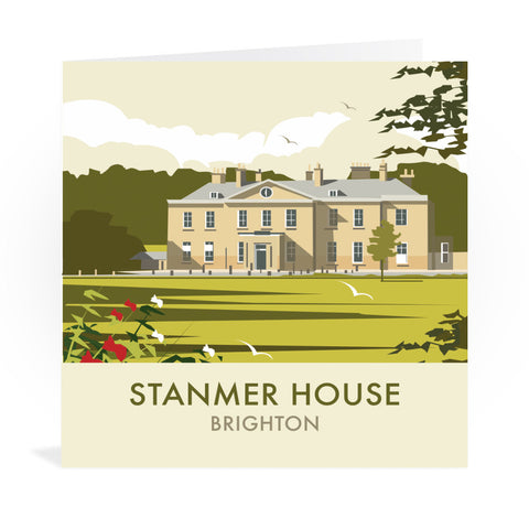 Stanmer House, Brighton Greeting Card